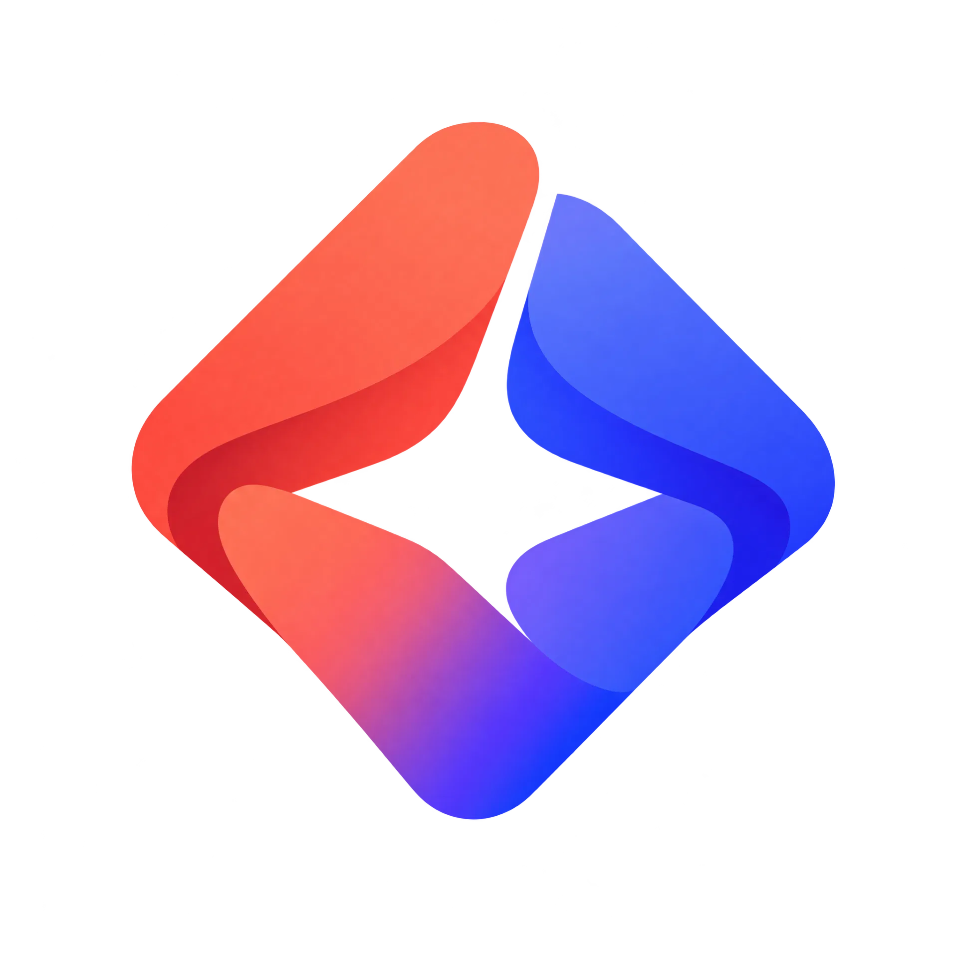 Blair's coral and blue logo